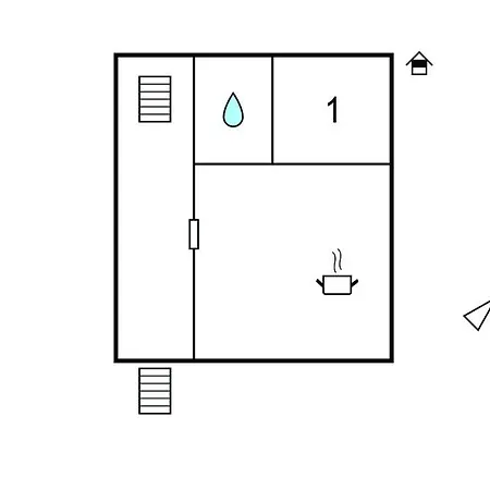 Apartmán 1 Bedroom Pet Friendly In