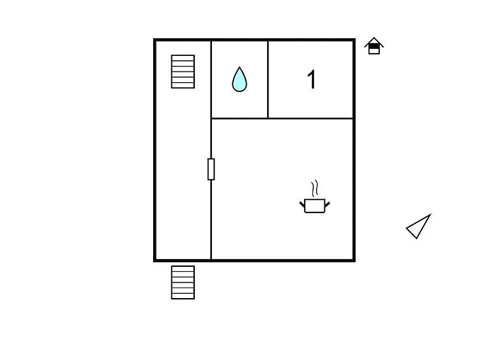 Apartamento 1 Bedroom Pet Friendly In